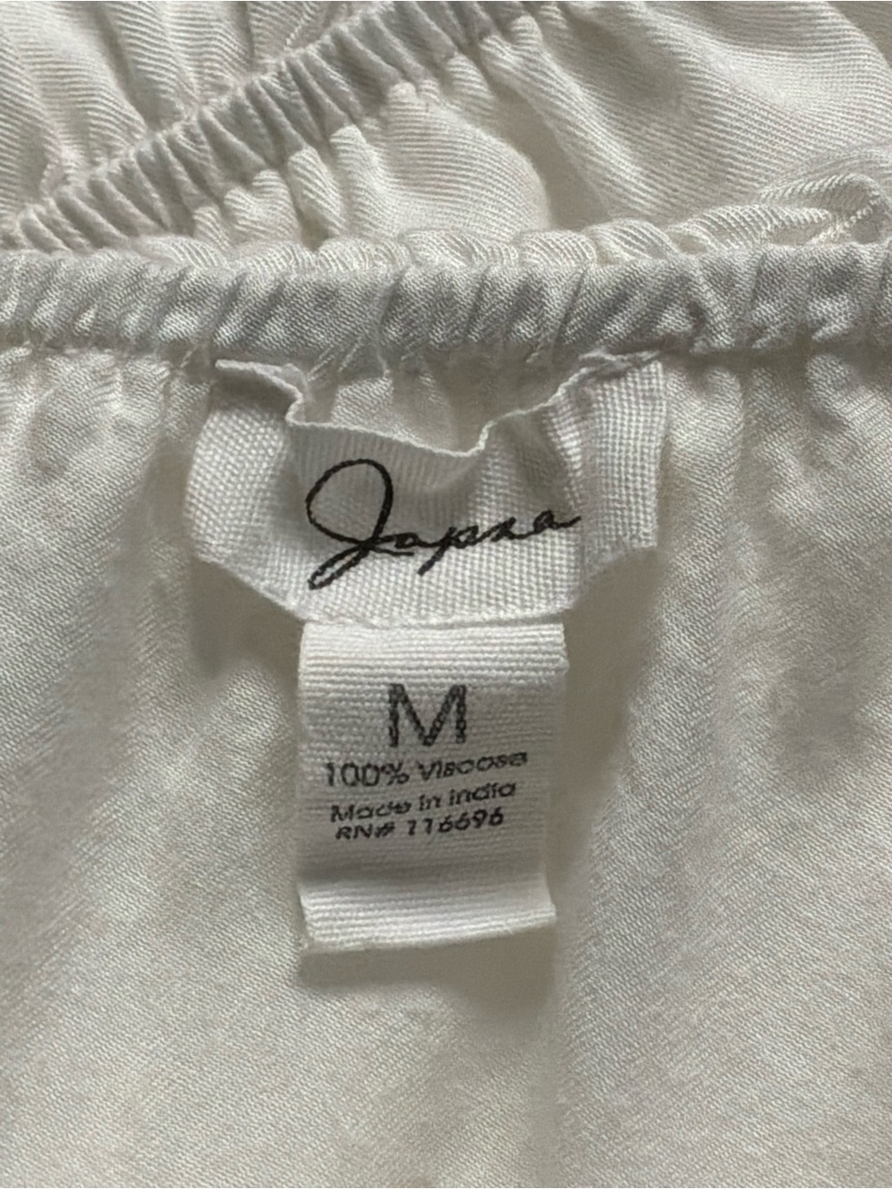 🌙✨Japna White One-Shoulder Ruffle Top - Picture 10 of 14